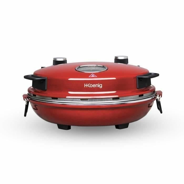 Hkoenig Napl350 - Napoletana pizza oven - up to 350 ° C - 32 cm - 1200 W - Timer