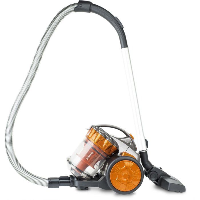 HKoeNIG Compact + bagless multicyclonic vacuum cleaner - Aluminum telescopic tube - Class A
