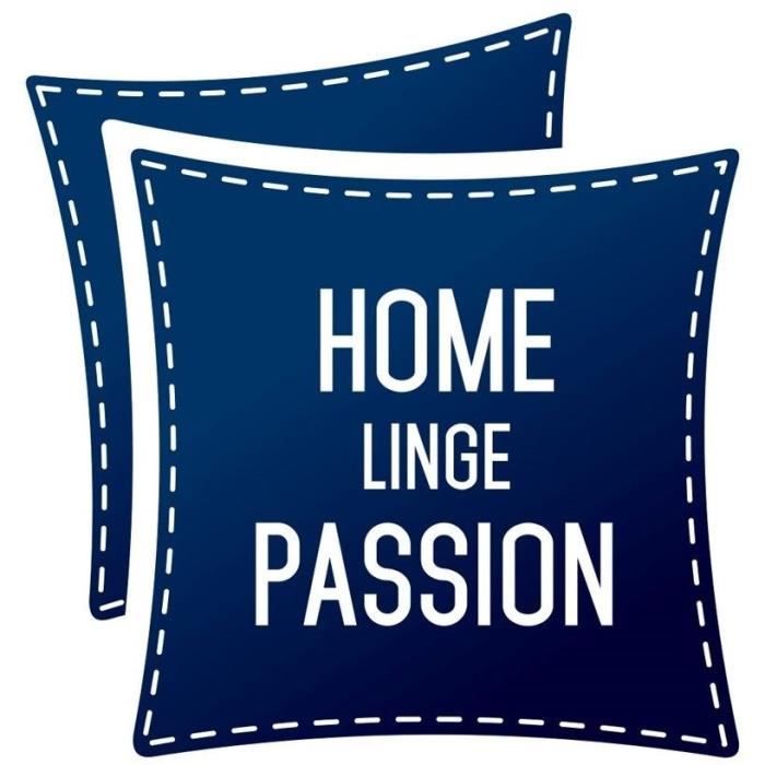 Flat sheet - HOME LINGE PASSION - HP72102 - 82 g Microfiber - 180 x 290 cm - Sky blue