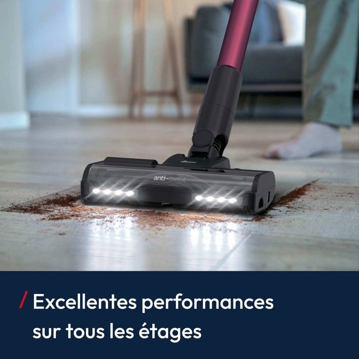 Cordless Stick Vacuum Cleaner - HOOVER HF1M10HX - 70 AW - 50-minute runtime - Flexible hose