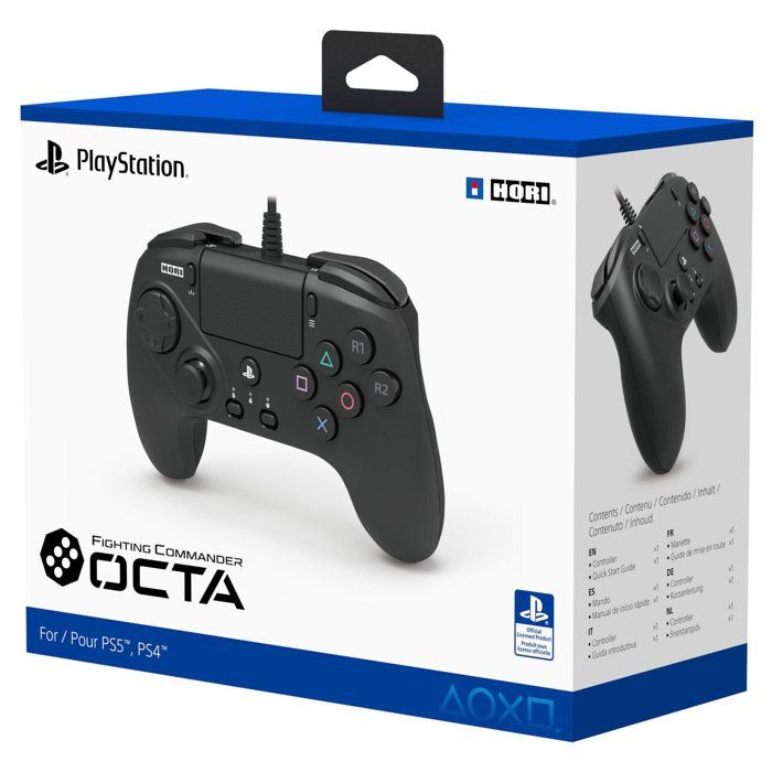 Wired Fighting Commander Hori-Accessory-PS5 Controller