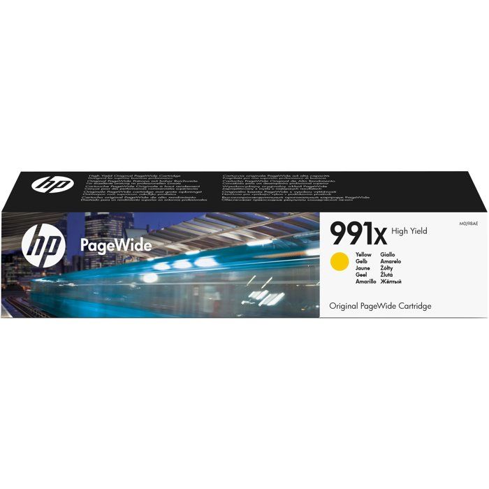 Ink Cartridge - HP - 991X - 182 ml - Yellow - High Yield - Original