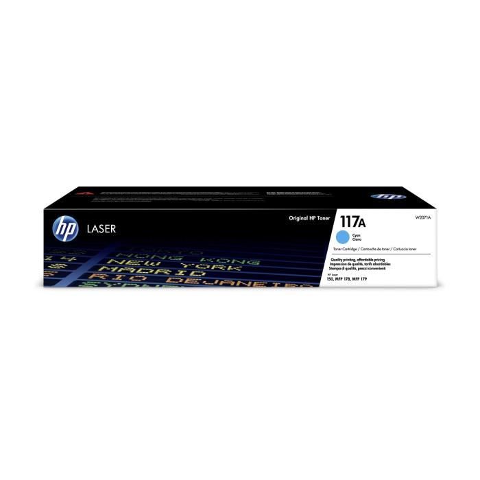 HP INC. Toner cartridge HP 117A - Cyan - Laser - 700 Pages