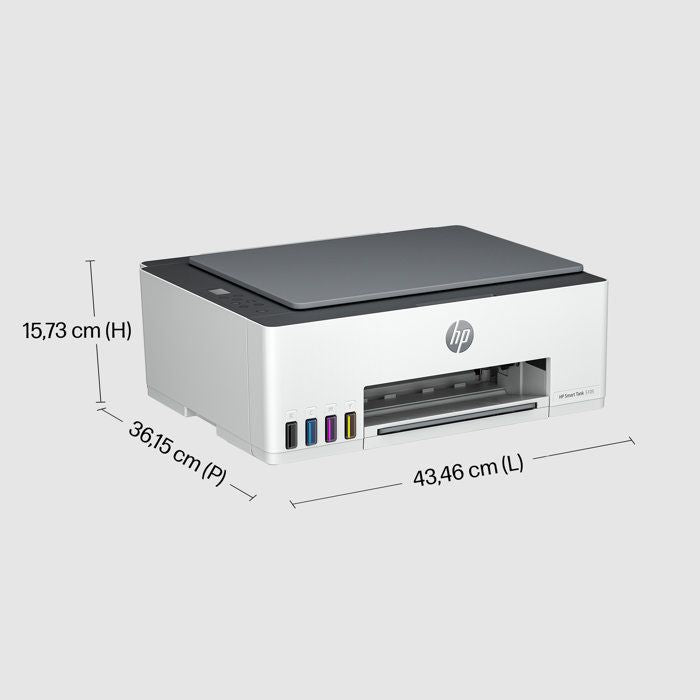 All-in-one printer - HP - Smart Tank 5105 - USB 2.0, Wi-Fi(n), Bluetooth - Color - Inkjet - Rechargeable