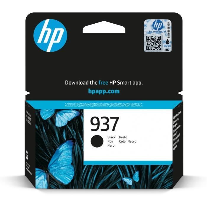 HP 937 Genuine Black Ink Cartridge