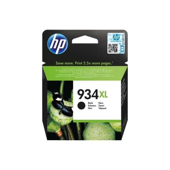 HP Original 934XL Ink Cartridge - Black - High Capacity 1000 Pages