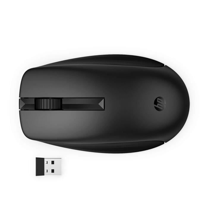 HP 650 Wireless Keyboard Mouse Set - AZERTY - Black - USB Dongle Interface - 2-year warranty