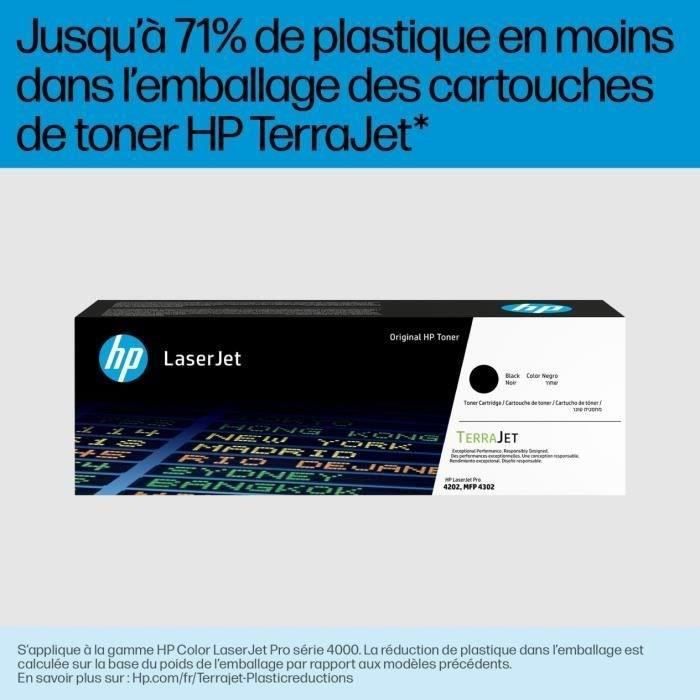 Original HP 220X High Yield Black Toner Cartridge (W2200X) for HP LaserJet Pro 4202 / 4302