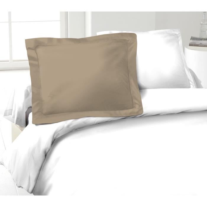 Lovely Home Lot of 2 pillowcases 100% cotton 50x70 cm - Beige