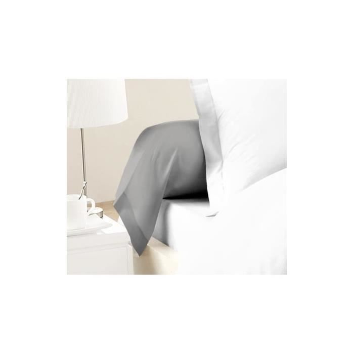 Lovely Home Lot of 2 bolts 100% cotton 85x185 cm Light gray