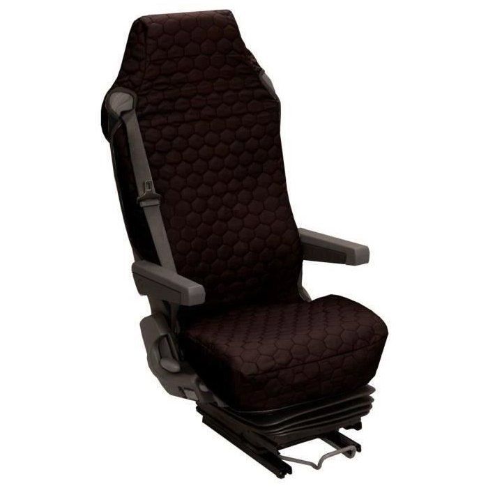 Universal Cover for Truck Seat Cotton Quilted Black