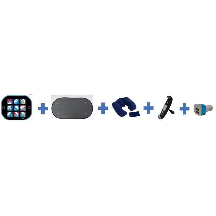 Summer car pack - HTC EQUIPEMENT - Going on vacation - Includes: sun visor, neck cushion, tablet holder