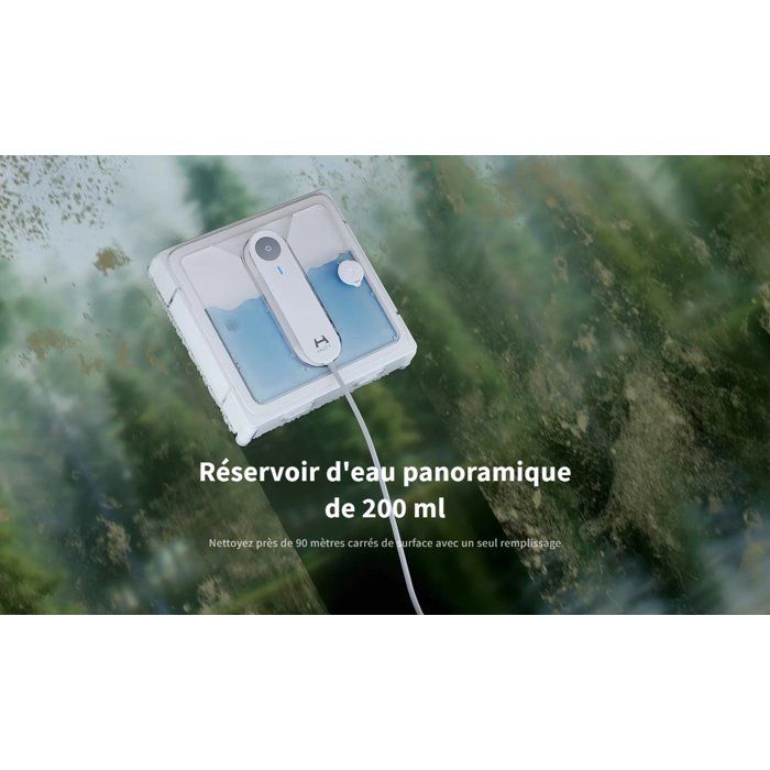 Window Washing Robot - HUTT W9 - 3800 Pa - 150 ml - White