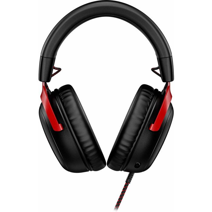 HyperX Cloud III Wired Gaming Headset - for PC & Console - Black/Red