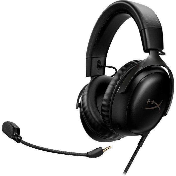HyperX Cloud III Wired Gaming Headset - for PC & Console - Black