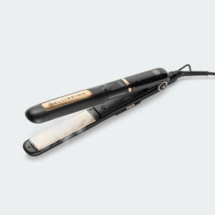 Steam Straightener - Bellissima - My Pro Steam B28 100 - Protection and Shine - 3 Temperatures - Suitable for All Hair Types