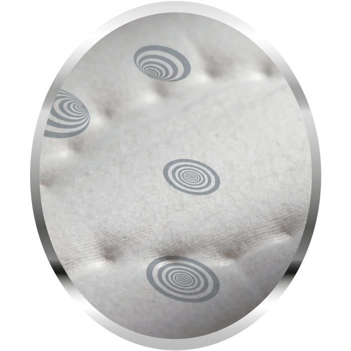 Heated Mattress Topper - Imetec - 2 Places Adapto, 150x160 cm - 6 Rapid Heating Temperatures - 100% Cotton - Constant Temperature