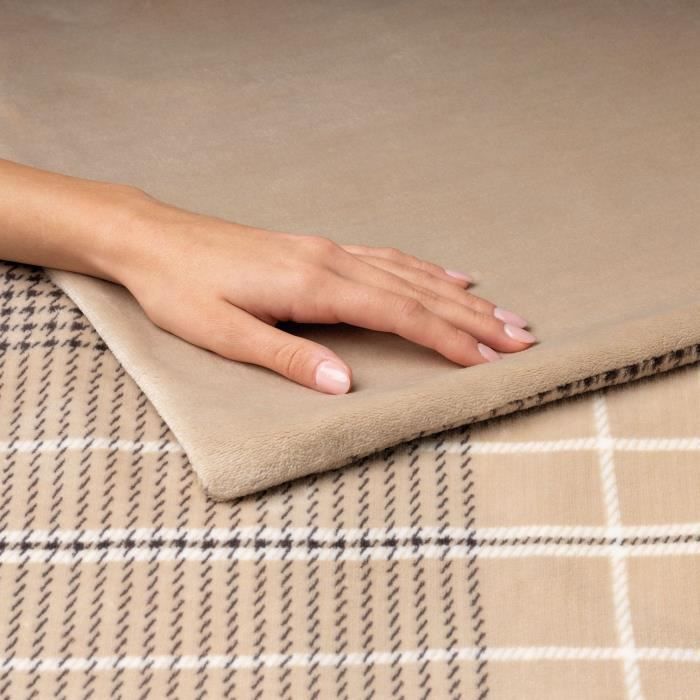 Heated Blanket - Imetec - Heated blanket 180x140 cm - 6 Temperatures - Adapto Anti-Overheating Technology - Washable