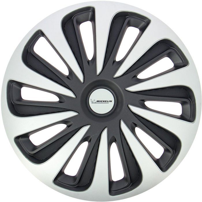 MICHELIN Wheel cover 15 NVS 3D by 4 in a box Black