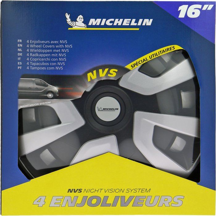 MICHELIN Set of 4 wheel trims - 16 - NVS special utilities