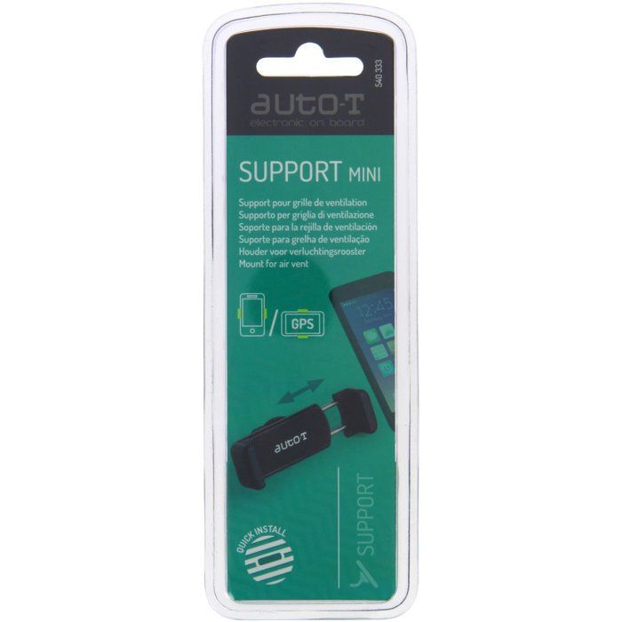 AUTO-T Discrete support for smartphones on aerators