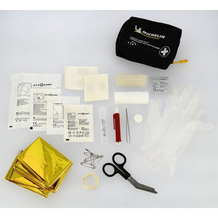MICHELIN First aid kit recreation. 44 pieces