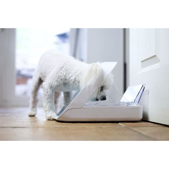 Surefeed food dispenser with connected electronic chip - white (delivered without the hub)