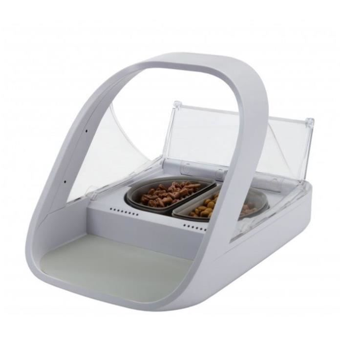 Surefeed food dispenser with connected electronic chip - white (delivered without the hub)
