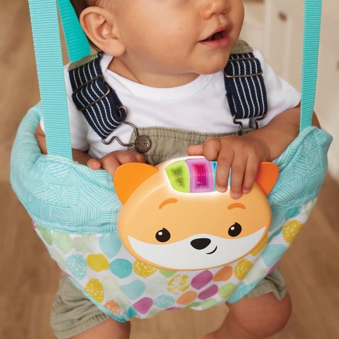 Door jumper - INFANTINO - 303117 - 2 in 1 Fox - Sounds and lights