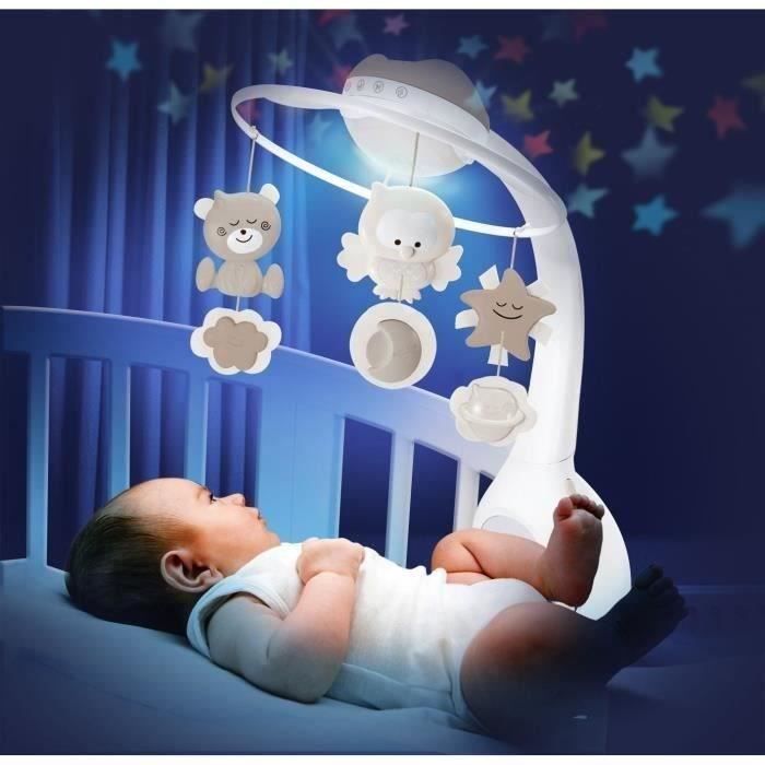 Musical mobile and projector - INFANTINO - Sweet Night 3-in-1 - Grey