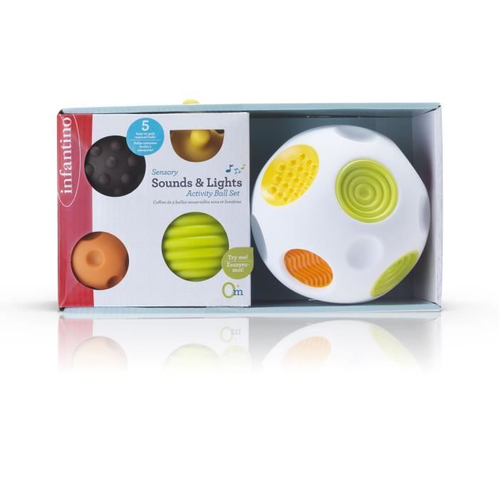 Awakening ball - INFANTINO - Senso' Sound Ball - Multicolor