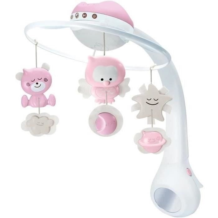 Musical mobile and projector - INFANTINO - Sweet Night 3-in-1 - Pink
