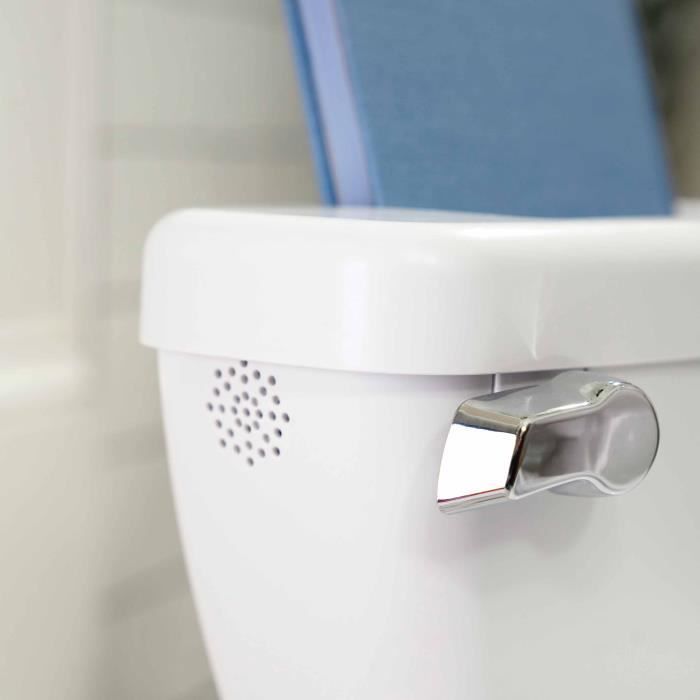 INGENUITY Mini Children's Toilet with Toilet Reducer Included, Musical Flush and Integrated Wipe Storage White