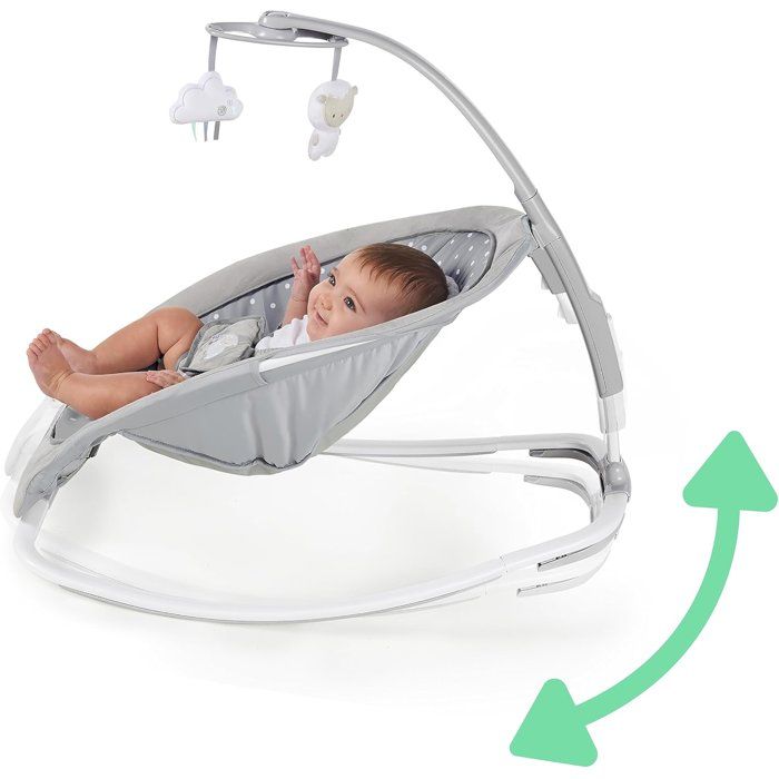 INGENUITY Automatic swinging bouncer - Cuddle Lamb