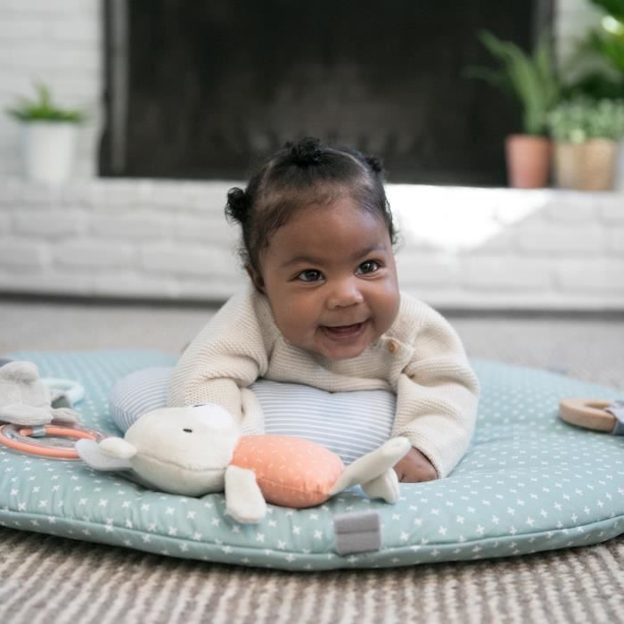 INGENUITY play mat Cozy Spot  Reversible Duvet Activity Gym - Loamy 