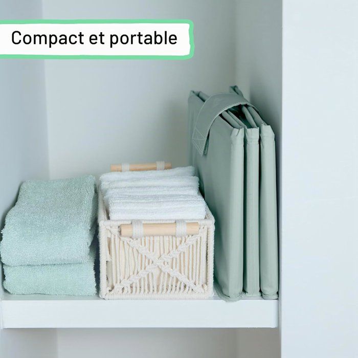 Foldable baby bath - INGENUITY - Portable - Waterproof lining - Easy to clean