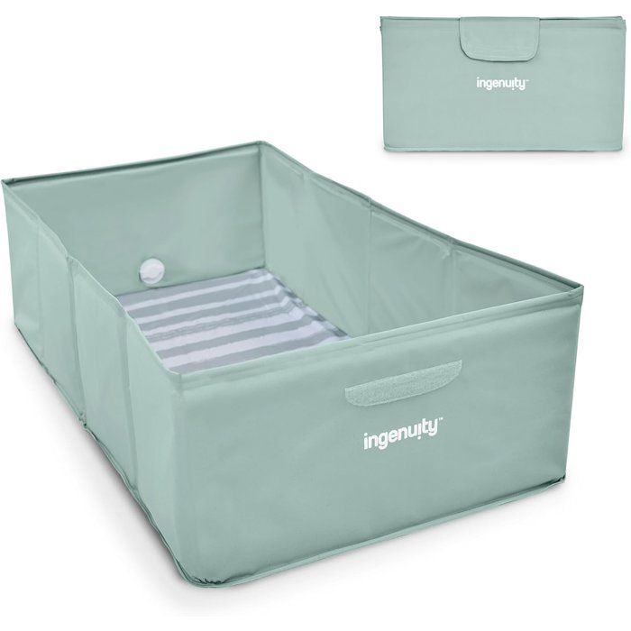 Foldable baby bath - INGENUITY - Portable - Waterproof lining - Easy to clean