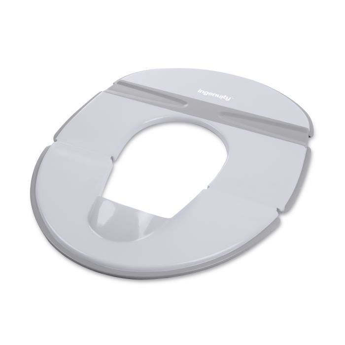 INGENUITY Universal portable toilet seat reducer for children, babies, for travel or on the go. Storage bag included, foldable