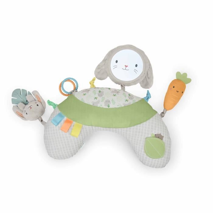 INGENUITY Sylvi Baby Play Mat for Tummy Time with Multi-Sensory Toys