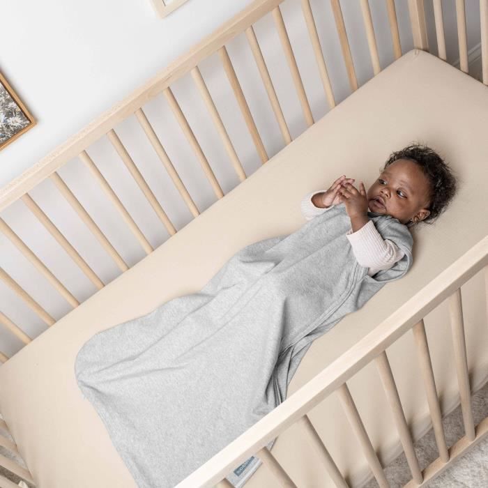INGENUITY, Swaddling Bag, mouse gray sleeping bag, TOG 2.5, suitable from 3 to 18 months, Oeko-Tex certified