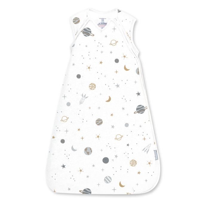 INGENUITY Swaddling Sleeping Bag, Sun Sleeping Bag, for Summer TOG 0.5, Adjustable from 3 to 18 months, Oeko-Tex certified