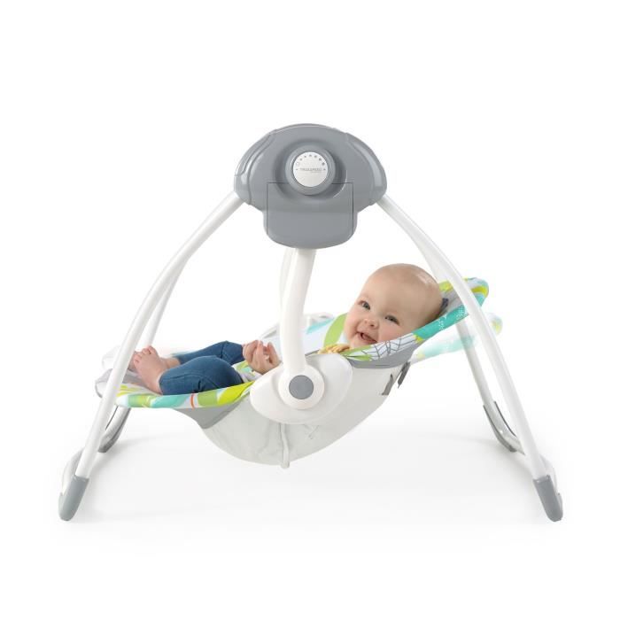 INGENUITY Compact portable swing Rainforest Vibes  TrueSpeed 