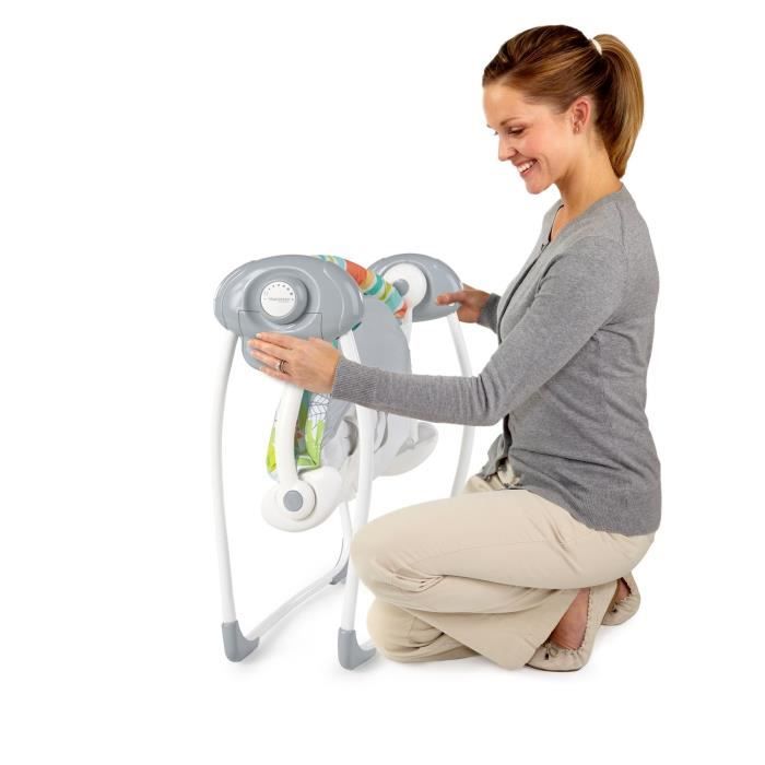 INGENUITY Compact portable swing Rainforest Vibes  TrueSpeed 