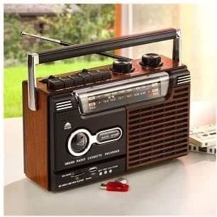 AM FM RADIO K7 PLAYER RECORDER - INOVALLEY - RK10N