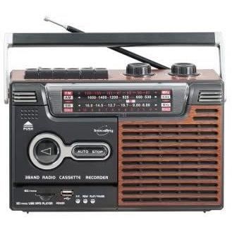 AM FM RADIO K7 PLAYER RECORDER - INOVALLEY - RK10N
