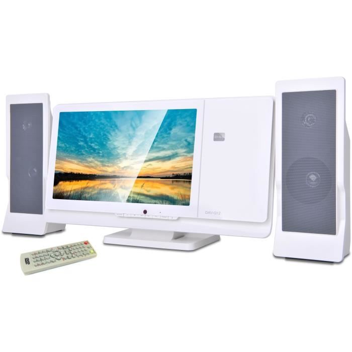 HIFI system - INOVALLEY - CH43-DVD - DVD/CD player - 12 screen - 60W - FM - USB 2.0 - SD/MMC - AV - Multilingual - 2.0CH