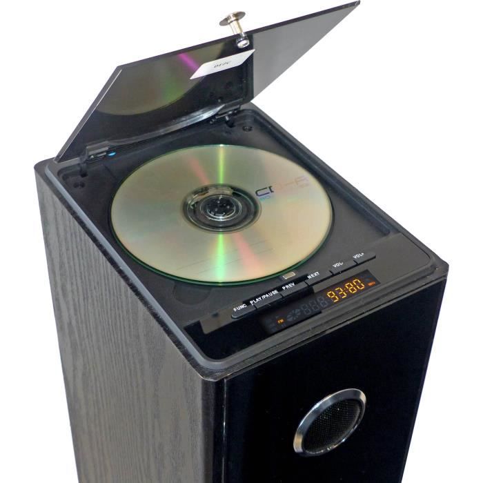 INOVALLEY HP33-CD Bluetooth Sound Tour - CD Player - Black
