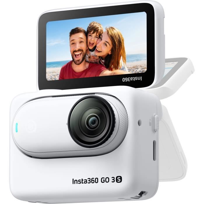 Action Camera - INSTA360 - GO 3S - 128 GB - Waterproof - 4K