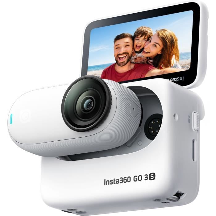 Action Camera - INSTA360 - GO 3S - 128 GB - Waterproof - 4K