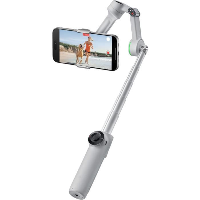 Gimbal - INSTA360 - Flow 2 Pro - Gray - Apple DockKit compatible - 3-axis stabilization